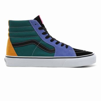 Damske Kotnikove Tenisky Vans Mix & Match SK8-Hi Žlté VA96GSAFJ